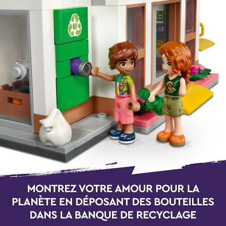LEGO® Friends 41729 L’Épicerie Biologique, Jouet Supermarché, avec Camion & Mini-Poupées BLANC 5 - vertbaudet enfant 