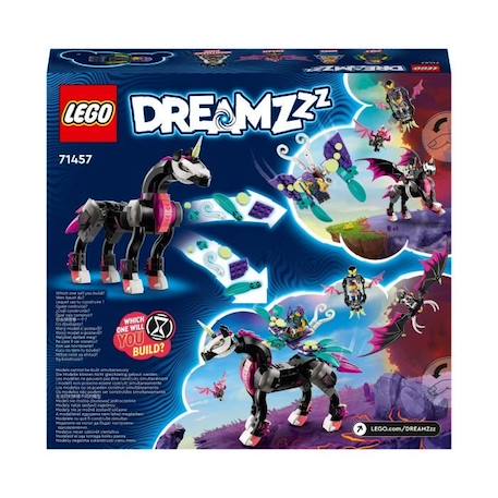 LEGO® DREAMZzz 71457 Pégase, le Cheval Volant, Jouet 2-en-1, avec Le Roi des Cauchemars et Zoey BLANC 6 - vertbaudet enfant 