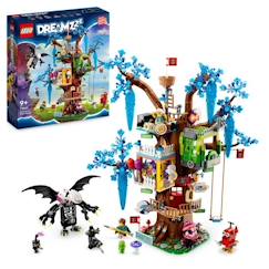 Jouet-Jeux d'imagination-LEGO® DREAMZzz 71461 La Cabane Fantastique dans l’Arbre, Jouet, avec Minifigurines Mateo et Izzie