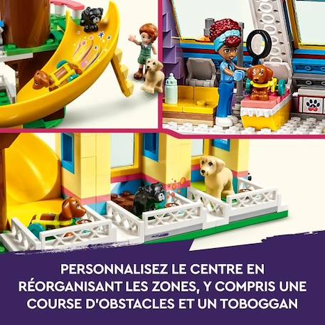 LEGO® Friends 41727 Le Centre de Sauvetage Canin, Jouet Vétérinaire, avec Mini-poupées BLANC 5 - vertbaudet enfant 