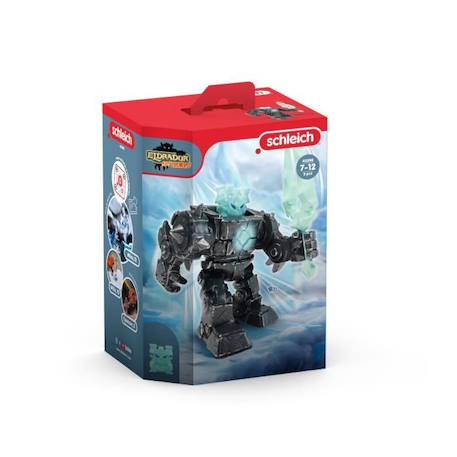 Figurine - Schleich - Cyborg de glace Eldrador Mini Creatures - 42598 NOIR 2 - vertbaudet enfant 