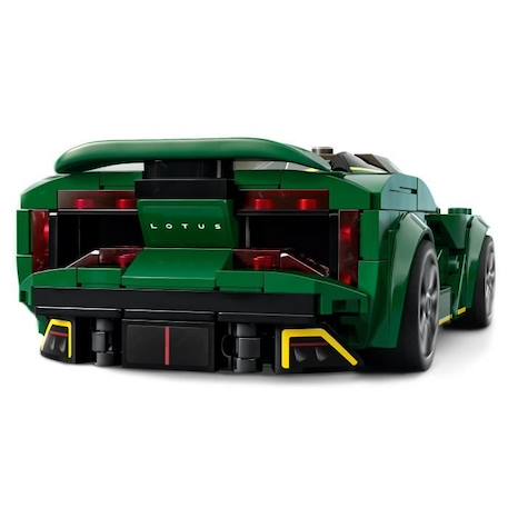 LEGO® 76907 Speed Champions Lotus Evija Voiture de Course, Jouet Réduit Avec Minifigure de Pilote de Course, Jouet Pour Enfants VERT 4 - vertbaudet enfant 