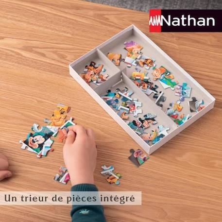 Puzzle éducatif Nathan - Les petits jack russell - 100 pièces - Animaux - Pour enfant de 6 ans et plus BLANC 3 - vertbaudet enfant 