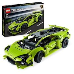 Jouet-LEGO® Technic 42161 Lamborghini Huracán Tecnica, Kit de Maquette de Voiture pour Enfants Fans de Sport Automobile