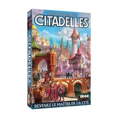 Jouet-Jeux de société-Jeu de société - EDGE - Citadelles quatrième édition - Bluff et stratégie - 2 à 8 joueurs