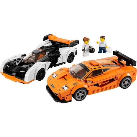 LEGO® Speed Champions 76918 McLaren Solus GT et McLaren F1 LM, Jouet de Voiture, Kit de Maquette ORANGE 2 - vertbaudet enfant 