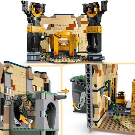 LEGO® Indiana Jones 77013 L’Évasion du Tombeau Perdu, Jouet Les Aventuriers de l'Arche Perdue BEIGE 5 - vertbaudet enfant 
