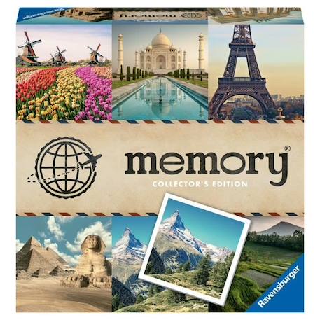 Jeu de mémoire Collectors' Memory® - Voyage - Ravensburger - Observation et mémorisation - A partir de 8 ans MARRON 1 - vertbaudet enfant 