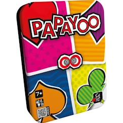 Jouet-Jeux de société-Jeu de cartes Papayoo - GIGAMIC - Pour enfants à partir de 7 ans - Jeu d'ambiance