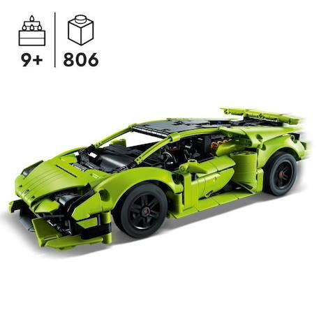LEGO® Technic 42161 Lamborghini Huracán Tecnica, Kit de Maquette de Voiture pour Enfants Fans de Sport Automobile BLANC 2 - vertbaudet enfant 