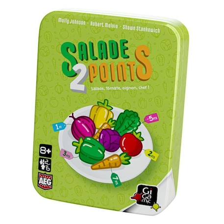 Jeu de société - GIGAMIC - Salade 2 Points - 2 joueurs ou plus - 20 min - A partir de 8 ans VERT 4 - vertbaudet enfant 