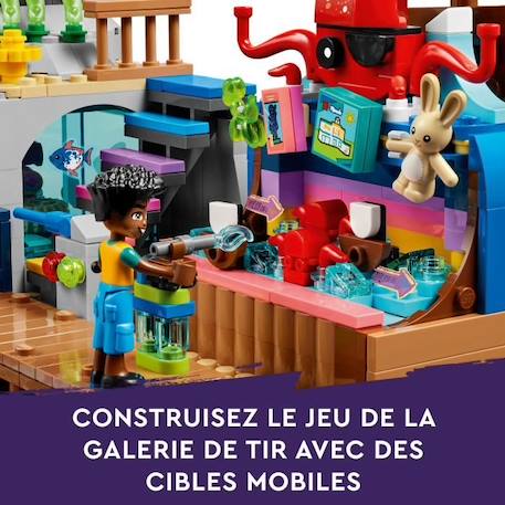 LEGO® Friends 41737 Le Parc d’Attractions à la Plage, Jouet de Construction Avancée, Enfants 12 Ans BLEU 3 - vertbaudet enfant 