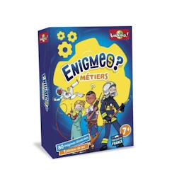 Jouet-Jeux de société-Bioviva - Enigmes Métiers - Jeu de cartes pour enfants à partir de 7 ans