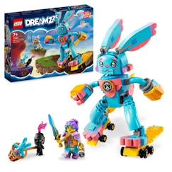 Jouet-Jeux d'imagination-LEGO® DREAMZzz 71453 Izzie et Bunchu le Lapin, Jouet avec Figurines de la Série TV