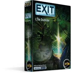 Jouet-Jeux de société-Iello - Exit l'île oubliée - Escape Games