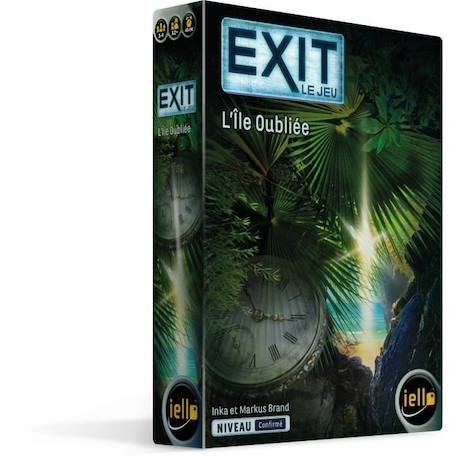 Iello - Exit l'île oubliée - Escape Games NOIR 1 - vertbaudet enfant 
