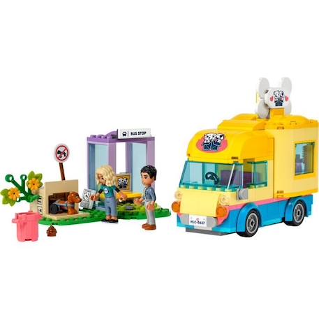 LEGO® Friends 41741 La Fourgonnette de Sauvetage Canin, Jouet Animaux Enfants 6 Ans, Série 2023 BLANC 2 - vertbaudet enfant 