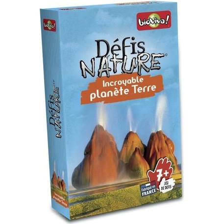 Jeu de cartes BIOVIVA - Défis Nature - Incroyable planète Terre MARRON 1 - vertbaudet enfant 