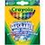 Crayola - 8 Gros crayons à la cire ultra lavables - Coloriage BLEU 1 - vertbaudet enfant 