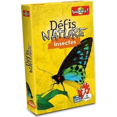 Jeu de questions-réponses - BIOVIVA - Défis Nature Insectes - Mixte - À partir de 7 ans JAUNE 1 - vertbaudet enfant 