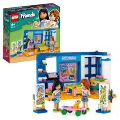 Jouet-Jeux d'imagination-LEGO® Friends 41739 La Chambre de Liann, Jouet de Maison Mini-Poupées, pour Enfants 6 Ans