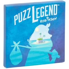 Jouet-Jeux de société-Puzzlegend Robinson - Jeu de voyage - poche - Mixte - Multicolore - 8 ans