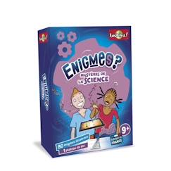 Jouet-Jeux de société-Jeu de cartes Bioviva - Enigmes Mystères de la science - Pour enfants à partir de 9 ans - 80 énigmes illustrées