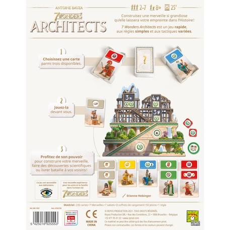 ASMODEE - 7 Wonders : Architects - Age: 8+ - Nombre de joueurs: 2-7 - Mixte - 25 minutes BLEU 4 - vertbaudet enfant 