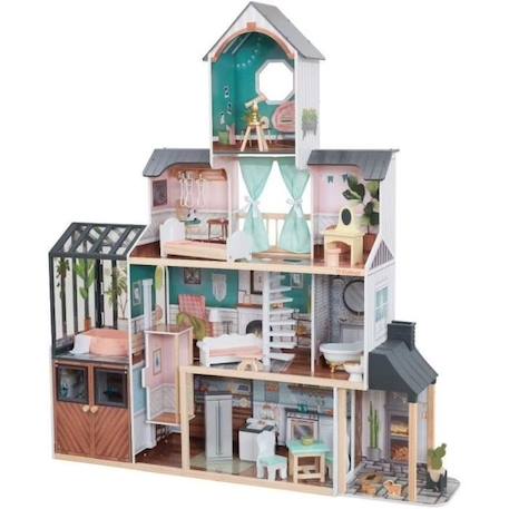 Maison de poupée - Kidkraft - Celeste Mansion - Bois - Fantaisie - 127 x 31 x 144 cm NOIR 1 - vertbaudet enfant 