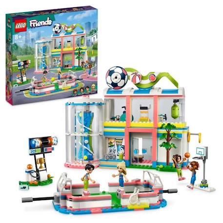 LEGO® Friends 41744 Le Centre Sportif, Jouet avec Figurines et Jeux de Football, Basketball et Tennis BLEU 1 - vertbaudet enfant 