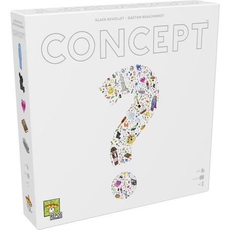 Jeu de société Asmodée - Concept - Unbox Now - 4 à 12 joueurs - 40 min GRIS 1 - vertbaudet enfant 