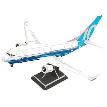 Maquette Avion de ligne - GRAINE CREATIVE ON A TOUS DU TALENT - Modèle 3D - Carton - Blanc BLANC 2 - vertbaudet enfant 