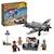 LEGO® Indiana Jones 77012 La Poursuite en Avion de Combat, Jouet avec Maquette Avion et Voiture GRIS 1 - vertbaudet enfant 