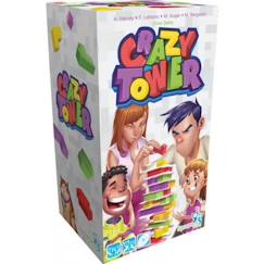 Jeu de société - ASMODEE - Crazy Tower - Stratégie et dextérité - Enfant - Mixte - 15 min  - vertbaudet enfant