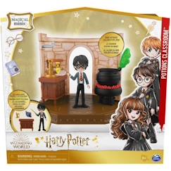 Jouet-Jeux d'imagination-Harry Potter - Playset Cours de Potion Magical Minis