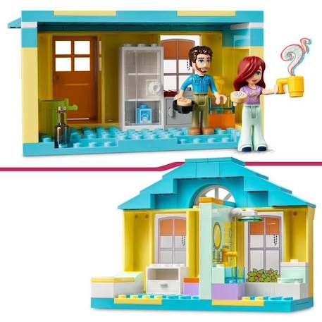 LEGO Friends 41724 La Maison de Paisley, Jouet Enfants 4 Ans, avec Accessoires, et Mini-Poupées JAUNE 4 - vertbaudet enfant 