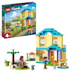 Jouet-Poupons et poupées-Poupées mannequins et accessoires-LEGO Friends 41724 La Maison de Paisley, Jouet Enfants 4 Ans, avec Accessoires, et Mini-Poupées