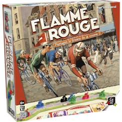Jouet-Jeux de société-Jeu de carte Flamme Rouge GIGAMIC - Jeu de course rapide et tactique