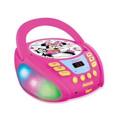 Jouet-Lecteur CD Bluetooth Minnie - LEXIBOOK - Effets lumineux - Enfant 5 ans et plus