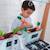 KidKraft - Cuisine en bois pour enfant Farmhouse Play, son et lumière, four et distributeur de glaçons, 18 accessoires inclus BLANC 3 - vertbaudet enfant 