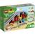 LEGO® 10872 DUPLO Town Les Rails Et Le Pont Du Train, jouet pour enfants 2-5 ans, Jeu De Construction Avec Klaxon en Brique Sonore GRIS 1 - vertbaudet enfant 