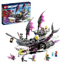 -LEGO® DREAMZzz 71469 Le Vaisseau Requin des Cauchemars, Construire un Jouet de Bateau Pirate de 2 Façons