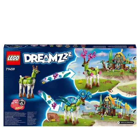 LEGO® DREAMZzz 71459 L’Écurie des Créatures des Rêves, Jouet de Ferme avec Figurine de Cerf 2-en-1 BLANC 6 - vertbaudet enfant 