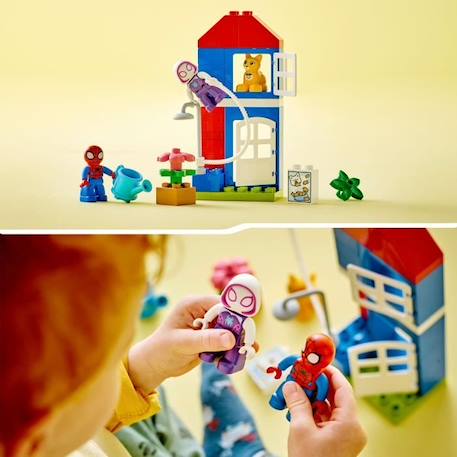 LEGO DUPLO Marvel 10995 La Maison de Spider-Man, Jouet Enfants 2 Ans, Spidey et ses Amis BLEU 5 - vertbaudet enfant 