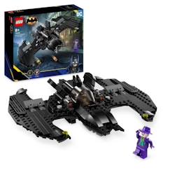 Jouet-Jeux d'imagination-LEGO® DC 76265 Batwing : Batman Contre le Joker, Jouet d'Avion Iconique du Film 1989 avec 2 Minifigurines
