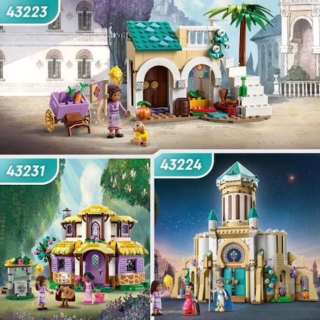 LEGO® Disney Wish 43231 La Chaumière d’Asha, Maison de Poupées avec Mini Poupées Asha, Sakina et Sabino et Figurine Star BLANC 5 - vertbaudet enfant 