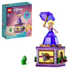 Jouet-LEGO® Disney Princesse 43214 Raiponce Tourbillonnante, Jouet avec Mini-Poupée et Figurine