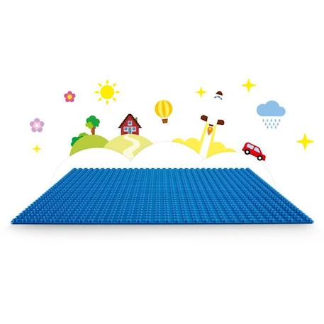 LEGO® Classic 10714 La Plaque de Base Bleue, 32x32, Jeu de Construction Éducatif, Créatif BLEU 3 - vertbaudet enfant 