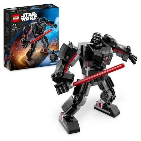 LEGO® Star Wars 75368 Le Robot Dark Vador, Jouet de Figurine avec Minifigurine et Grand Sabre Laser BLANC 1 - vertbaudet enfant 