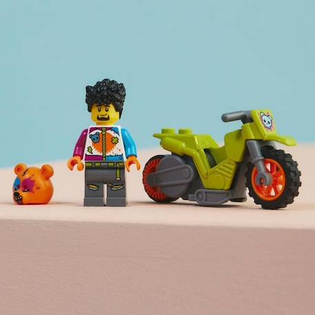 LEGO® City Stuntz 60356 La Moto de Cascade de l’Ours, Jouet Véhicule, Idée Cadeau BLANC 5 - vertbaudet enfant 